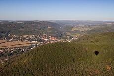 balónem nad Tišnovem