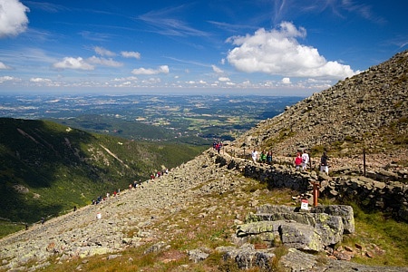 řetězová cesta na Sněžku