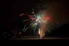 Novoroční ohňostroj Kuřim 2016