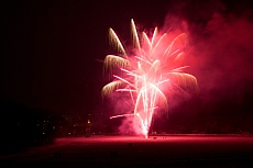 Novoroční ohňostroj Kuřim 2016